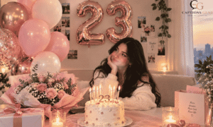 23rd Birthday Captions