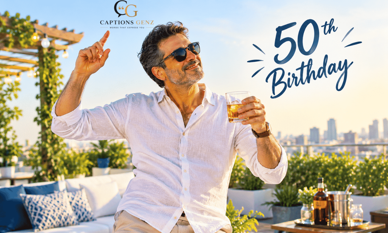 50th Birthday Captions
