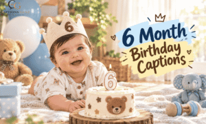 6 Month Birthday Captions