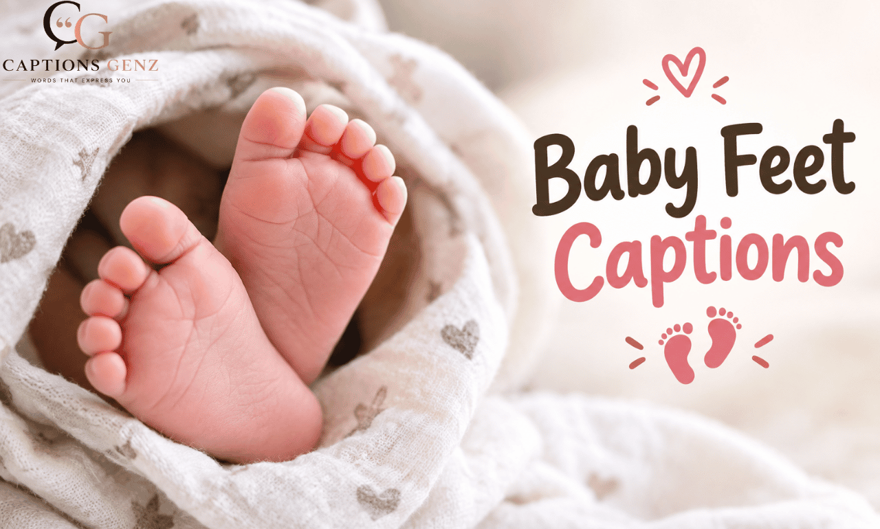 Baby Feet Captions