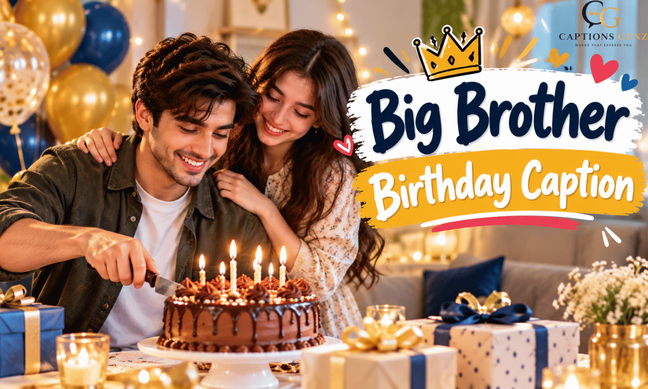 Big Brother Birthday Caption