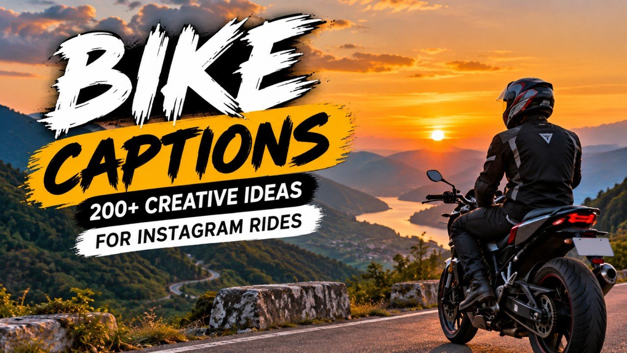 Bike Caption for Instagram