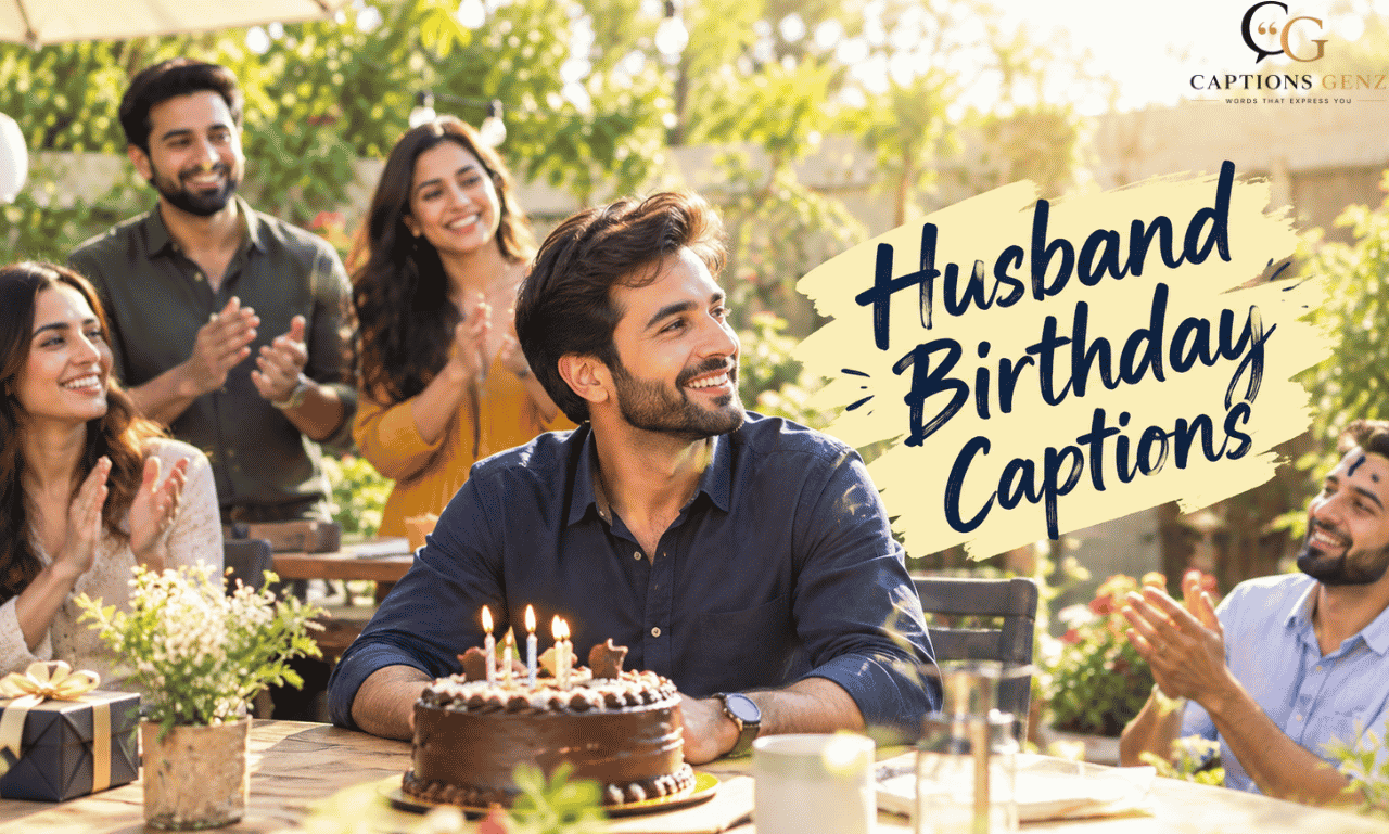Husband Birthday Captions