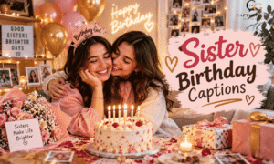 Sister Birthday Captions