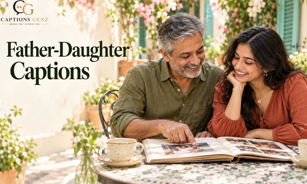 Father-Daughter Captions
