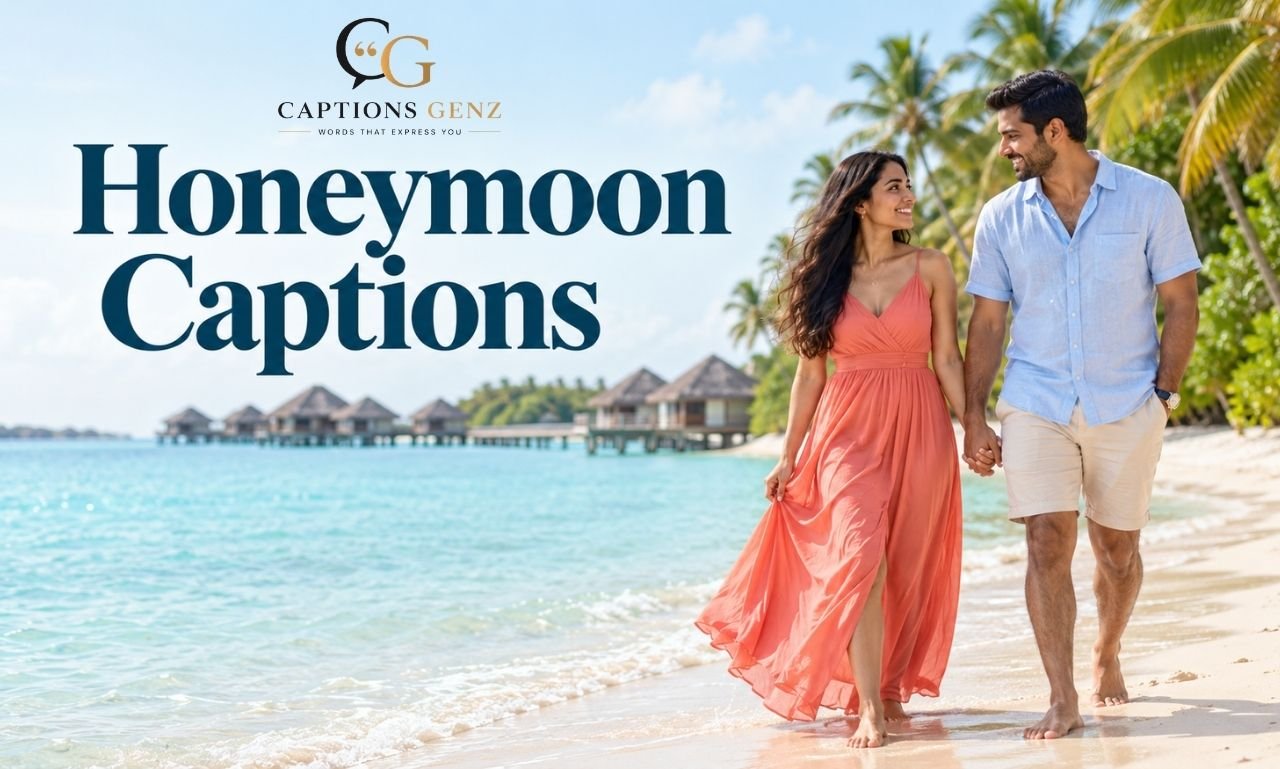 Honeymoon Captions For Instagram