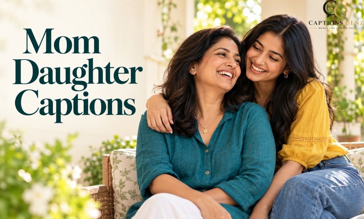 Mom Daughter Captions