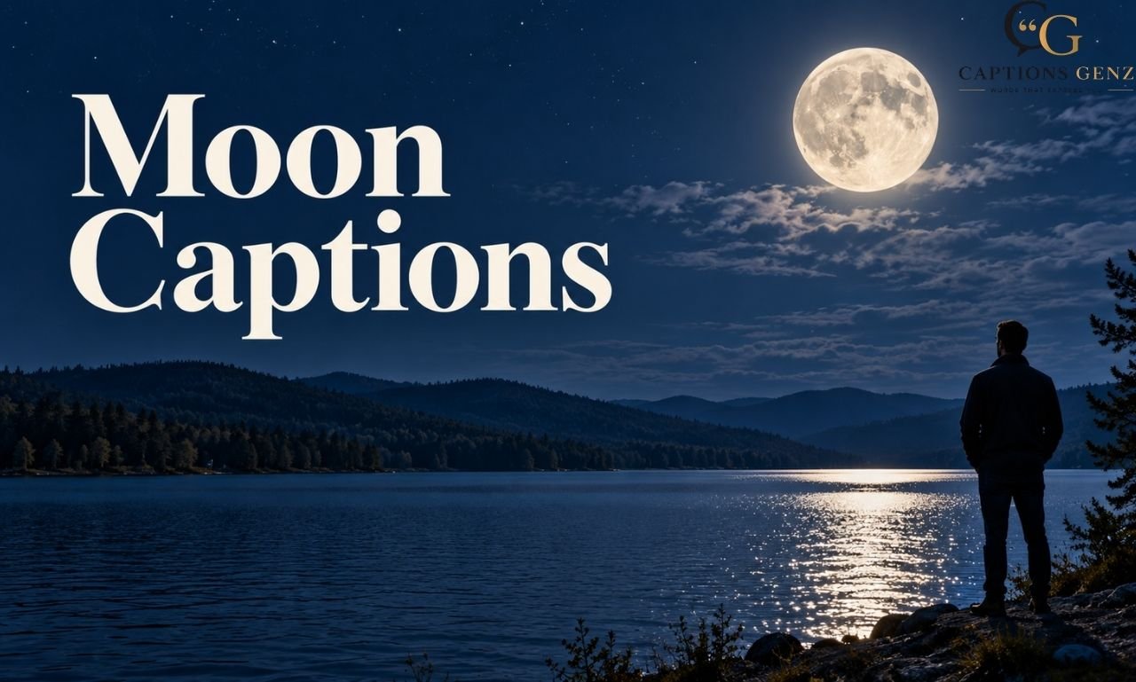 Moon Captions for Instagram