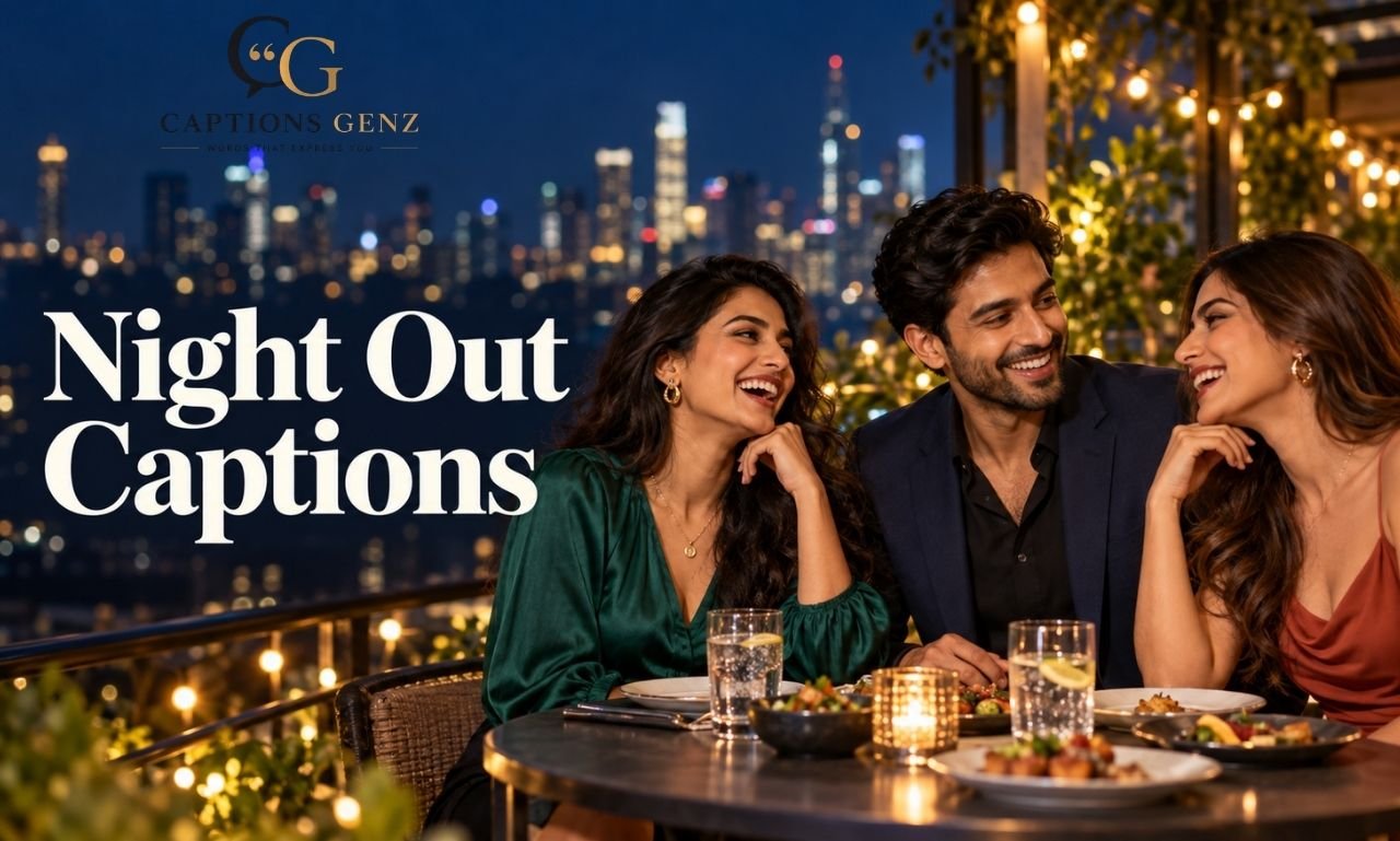 Night Out Captions For Instagram