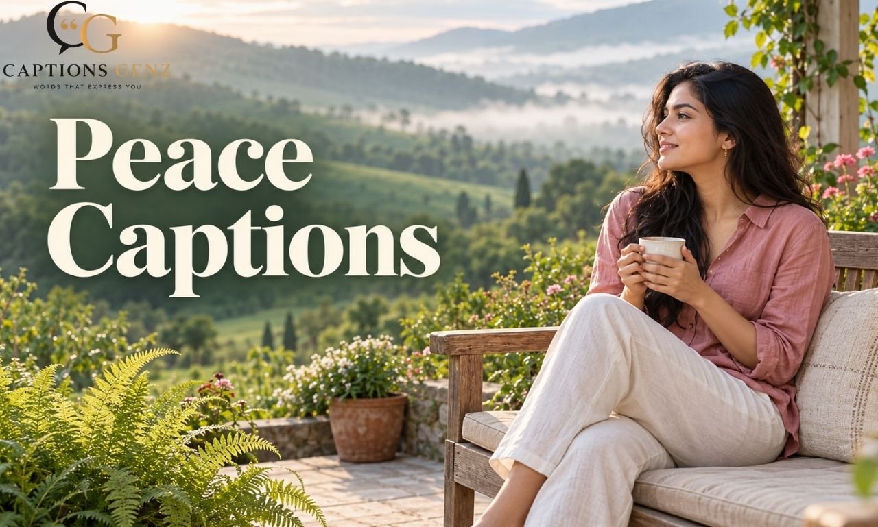 Peace Captions for Instagram