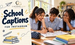 School Captions For Instagram